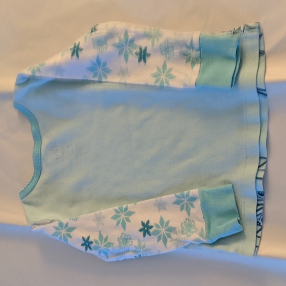 🌈 Disney, 2, Frozen, sky Blue long sleeve t-shirt - Picture 4 of 4
